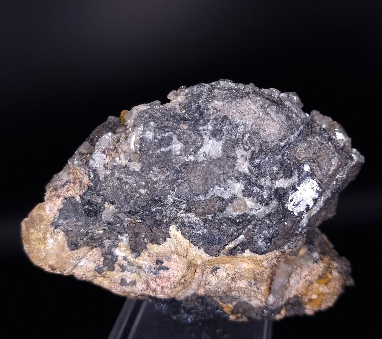 Cerussite & Wulfenite - Mibladen, Morocco