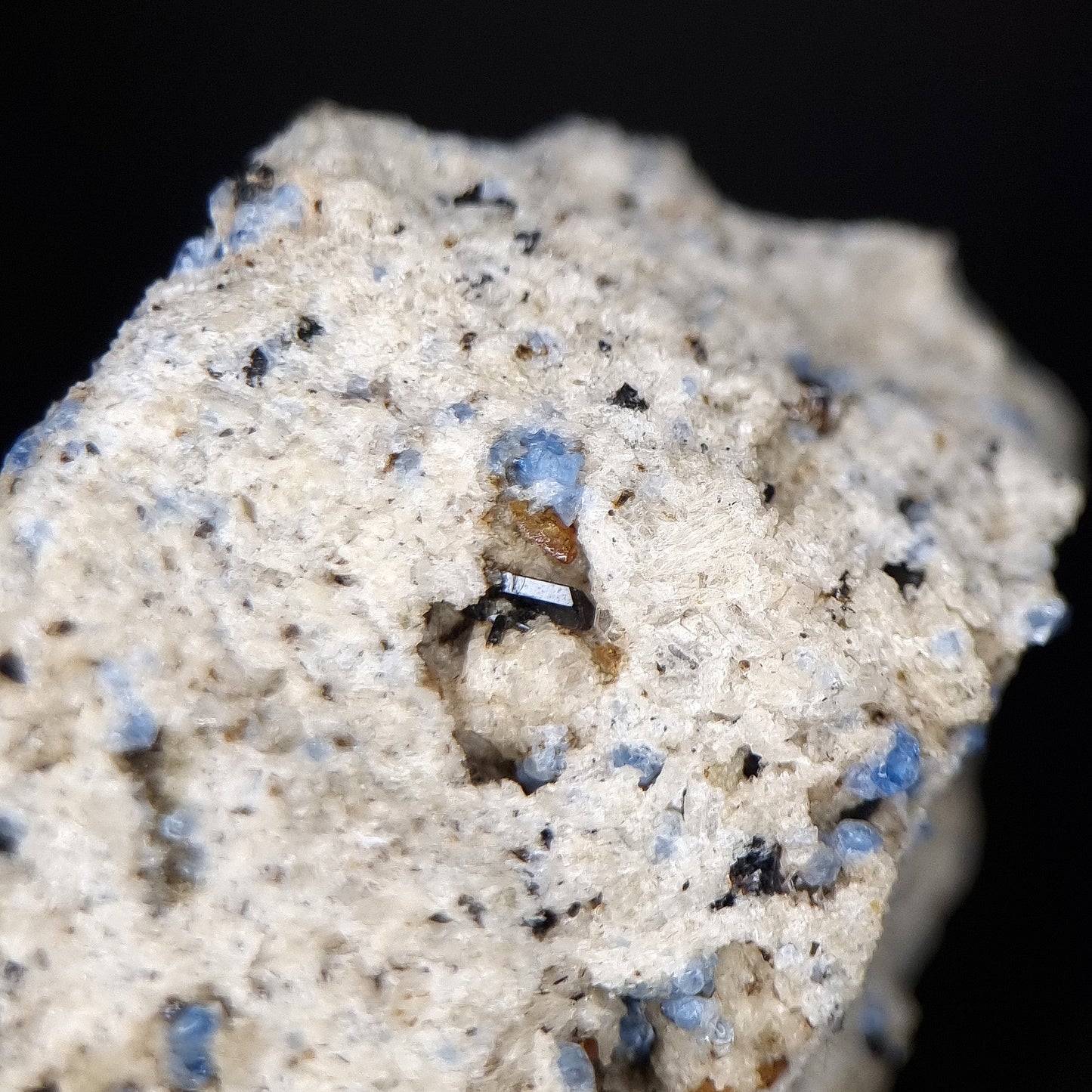 Haüyne, Titanite & Augite - Eifel Mts