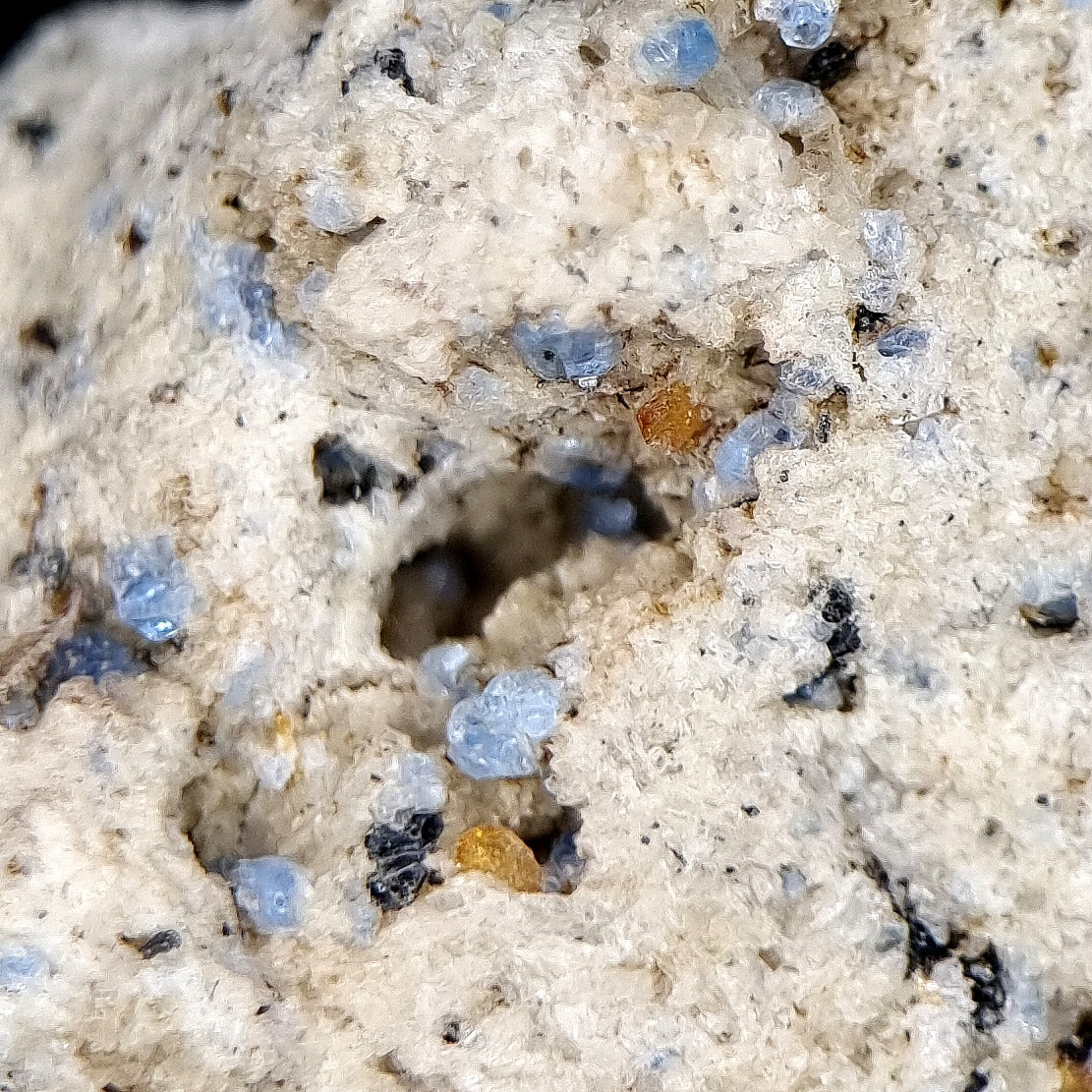 Haüyne, Titanite & Augite - Eifel Mts