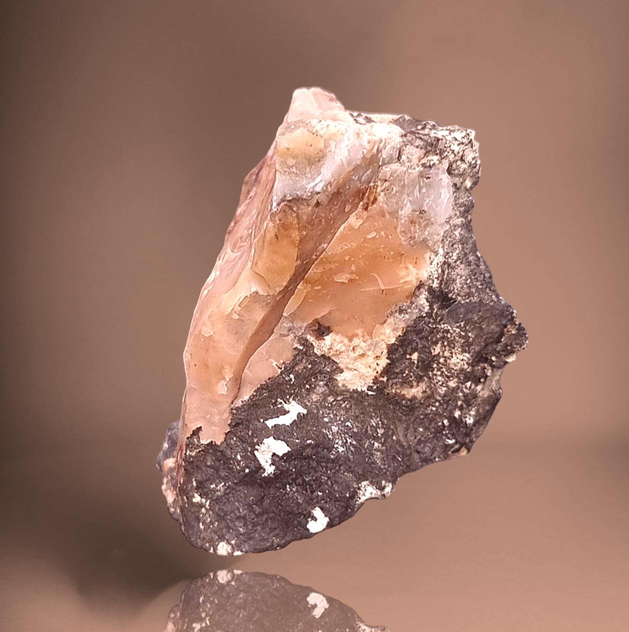 Rhodonit/e (TL) & Rhodochrosit/e - Schävenholz, Harz Mts