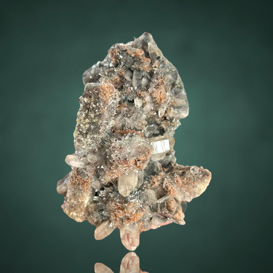 Gitterquarz/Lattice quartz & Feldspat/Feldspar - Erongo, Namibia