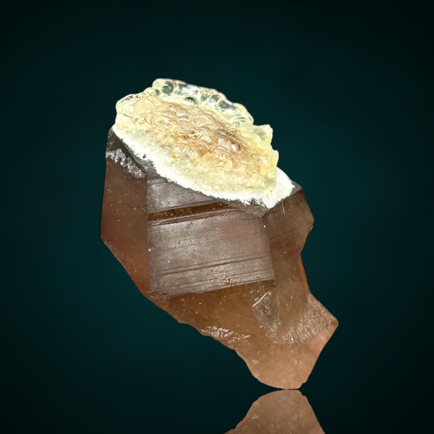 Hyalit/e & Rauchquarz/Smoky quartz - Erongo, Namibia