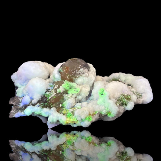 Hyalit/e & Rauchquarz/Smoky Quartz - Erongo, Namibia