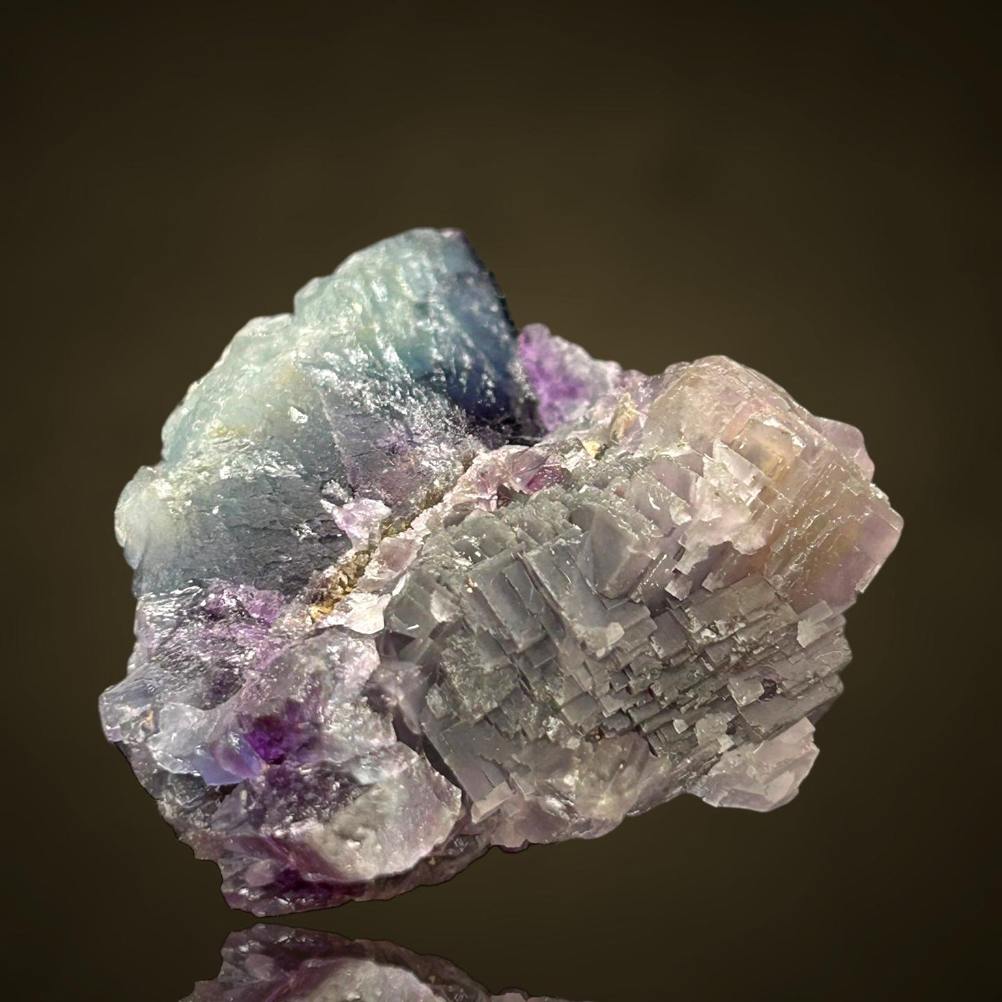 Alpine Fluorite - Summit cleft, Weisseck