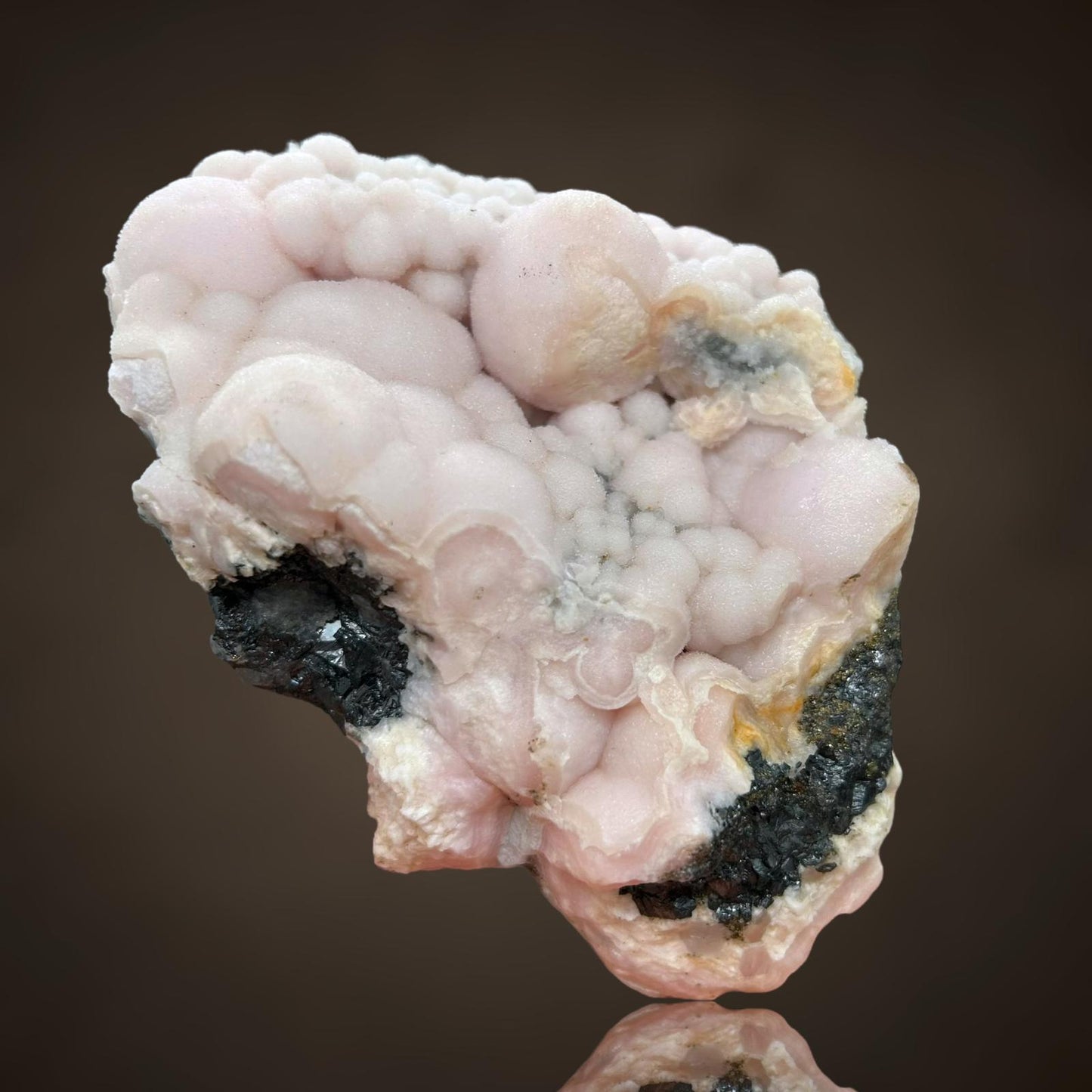 Rhodochrosite & Sphalerite - Kassandra Mine, Greece