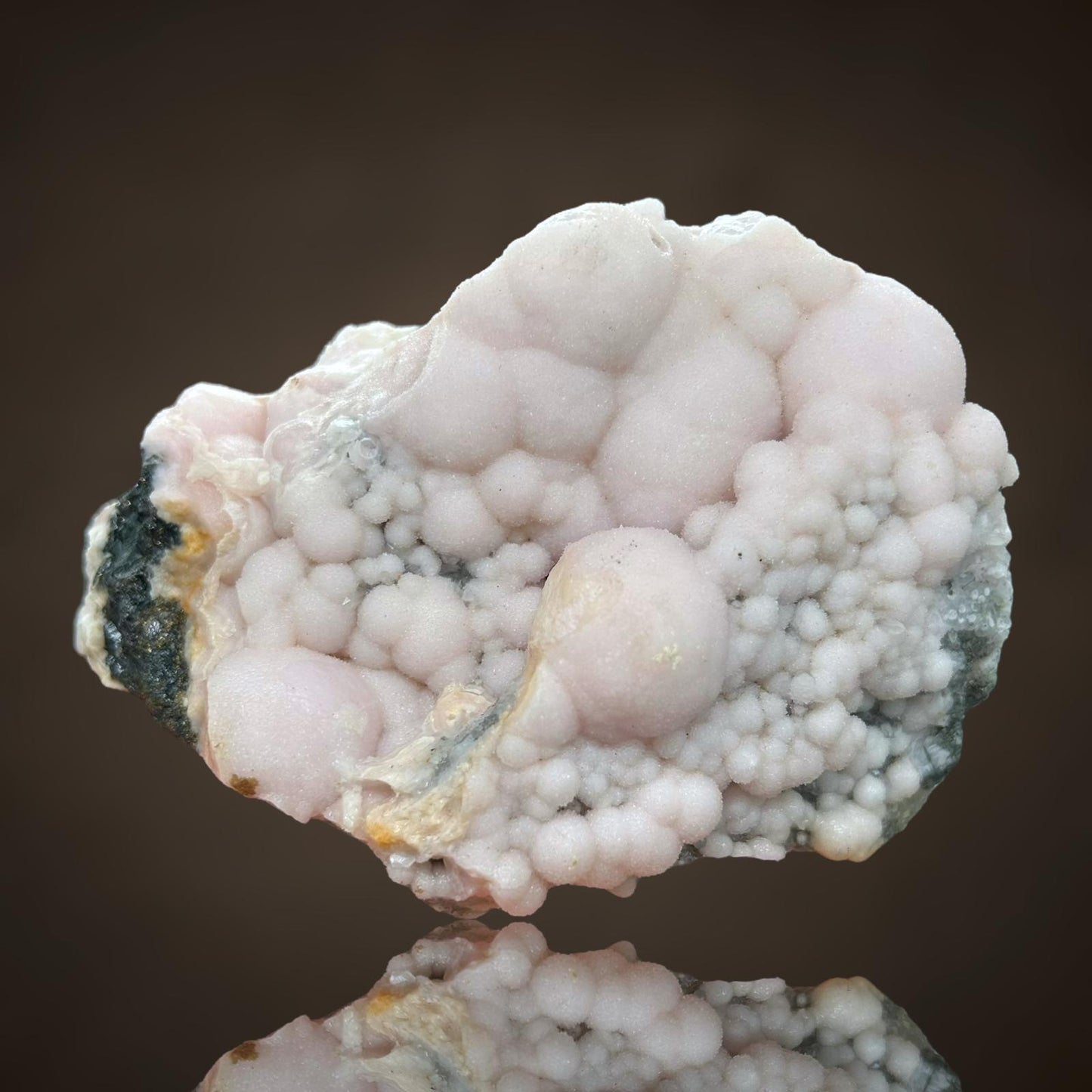 Rhodochrosite & Sphalerite - Kassandra Mine, Greece