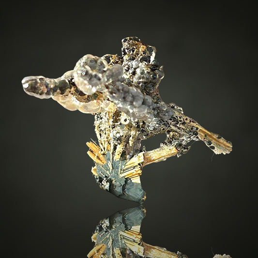 Hyalit, Rutil & Hämatit – Novo Horizonte, Brasilien