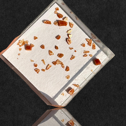 Koenenit - Schacht Justus 1, Solling (TL)