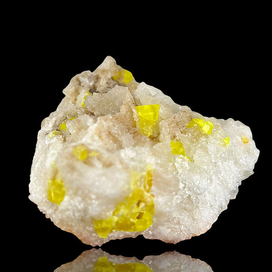 Sulfur, Calcite - Machow, Poland
