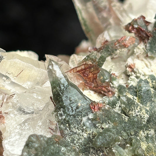 Rutilated reverse scepterquartz - Tyrol, Austria