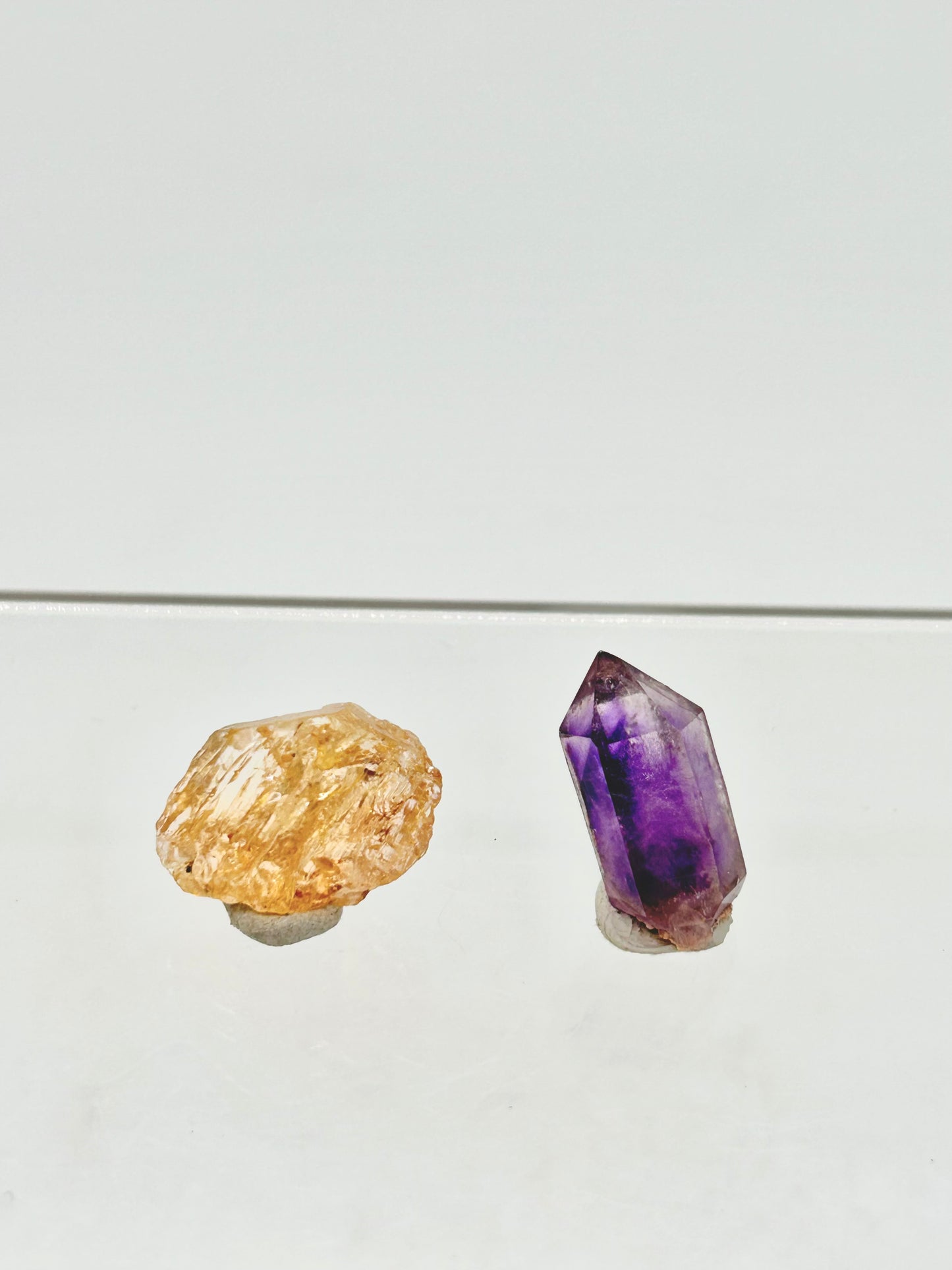 Imperial Topaz, Amethyst - Zambia