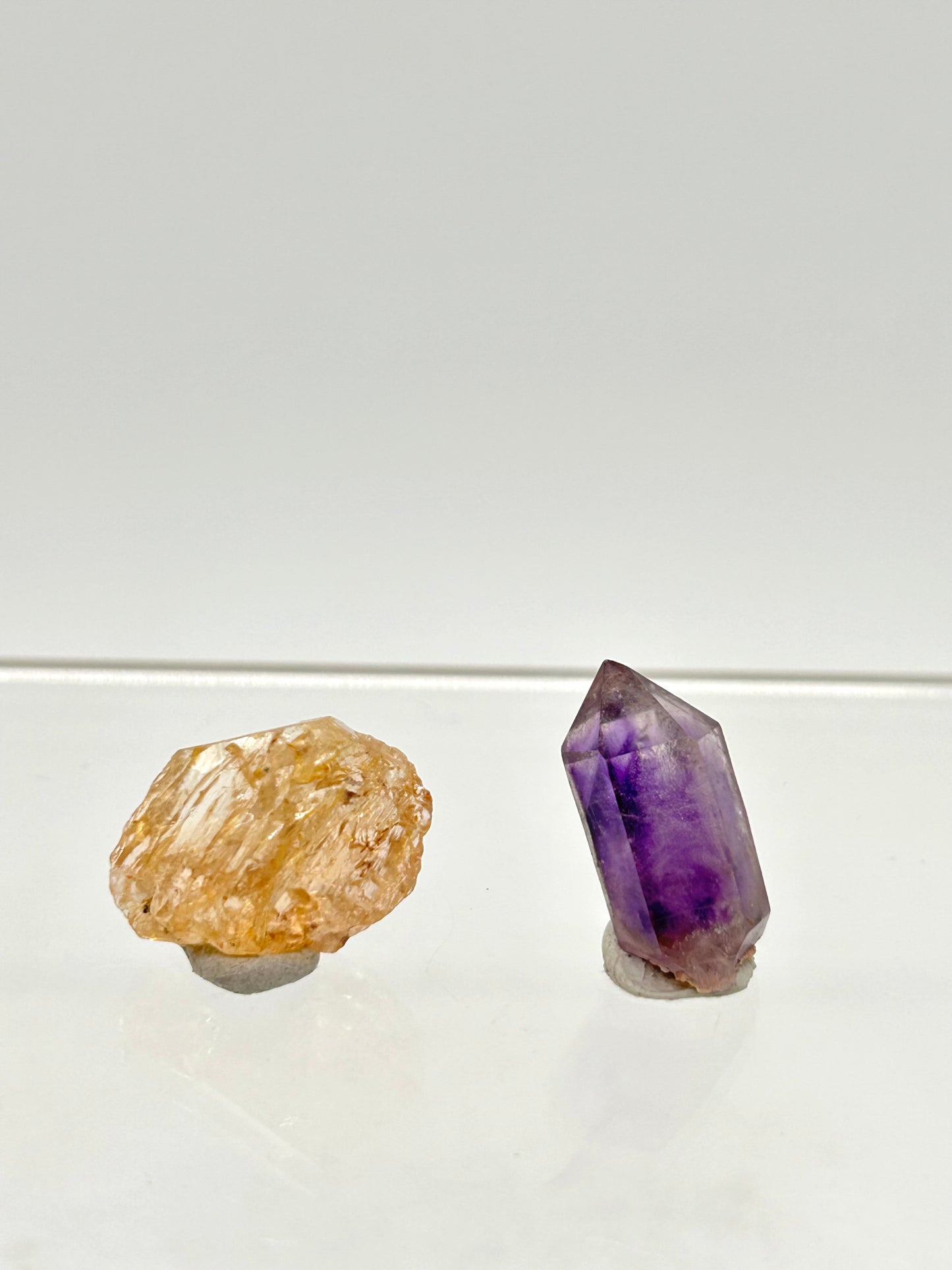 Imperial Topaz, Amethyst - Zambia