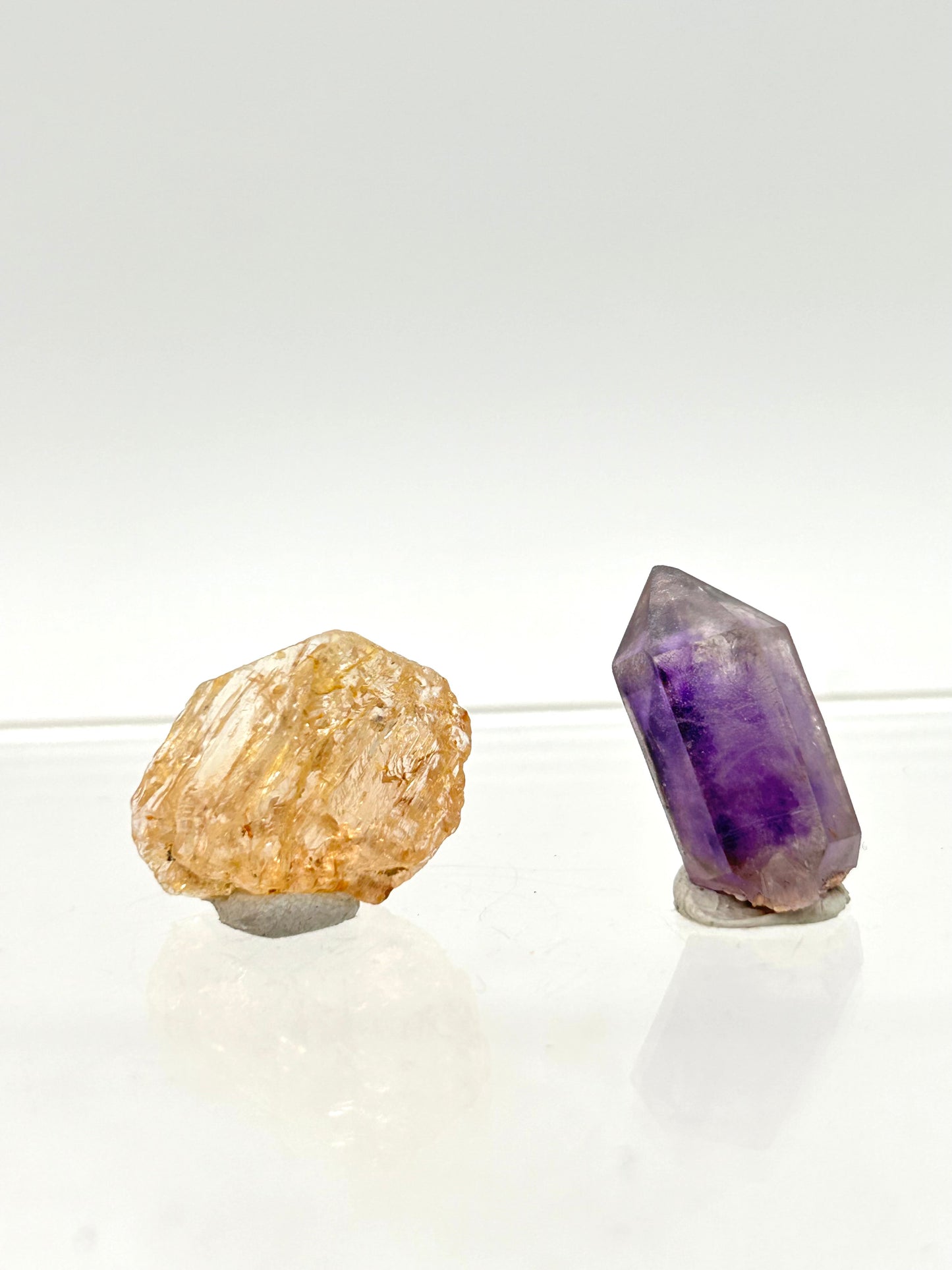 Imperial Topaz, Amethyst - Zambia