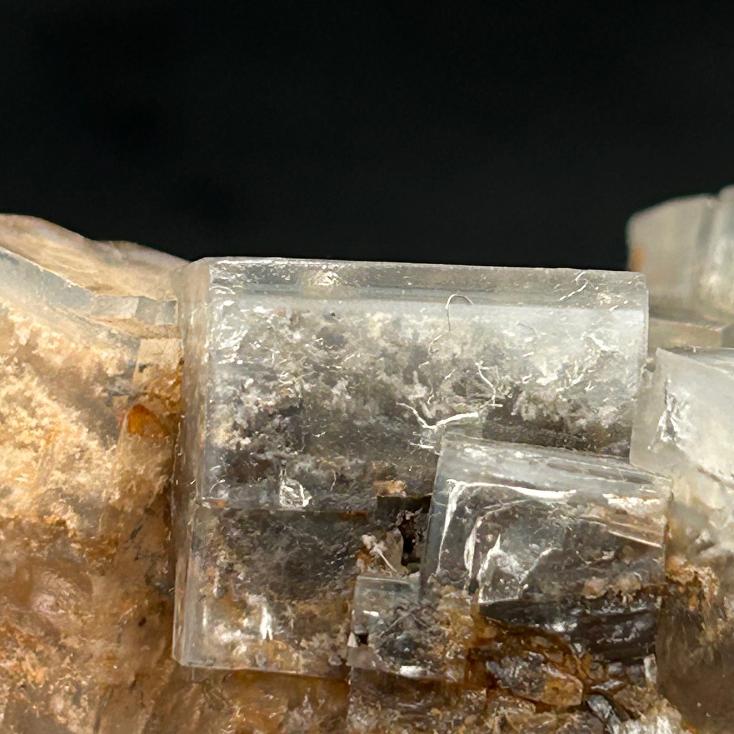 Halite from Bleicherode, Thuringia, Germany