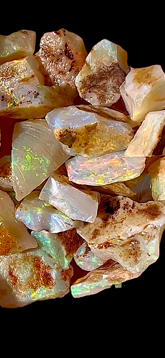 70 ct fossil opals - Coober Pedy, Australia