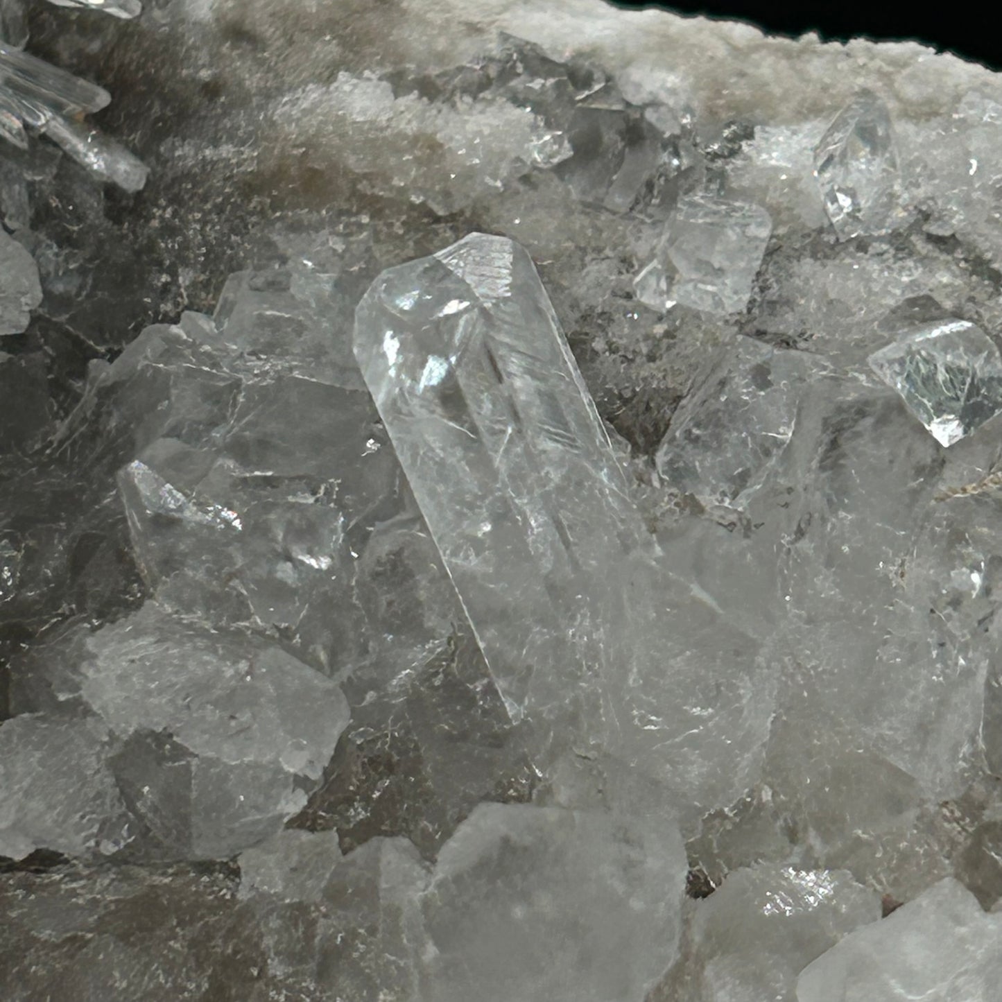Gemmy Anhydrite, Hydroboracite - Niedersachswerfen π©πͺ