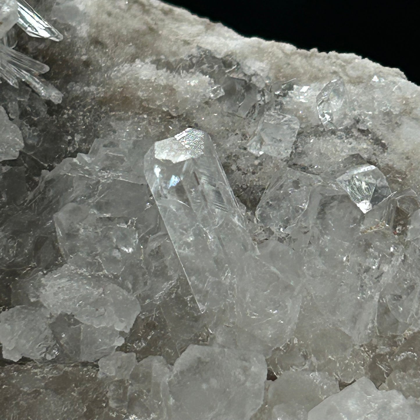 Gemmy Anhydrite, Hydroboracite - Niedersachswerfen π©πͺ