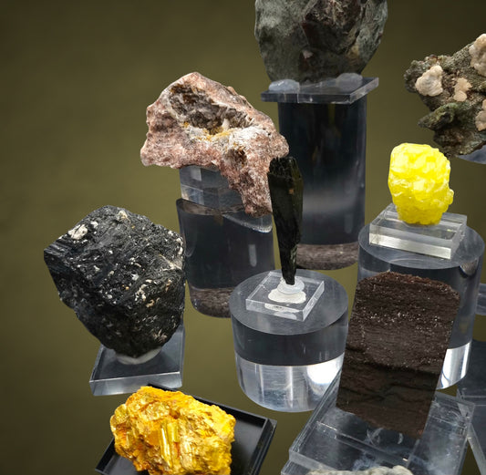 14 Mineralien weltweit/minerals worldwide