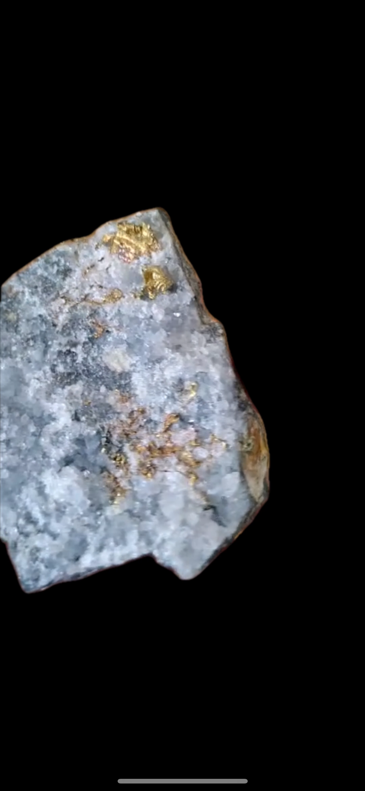 Native/ged. Gold xx - Rosia Montana, Rumänien