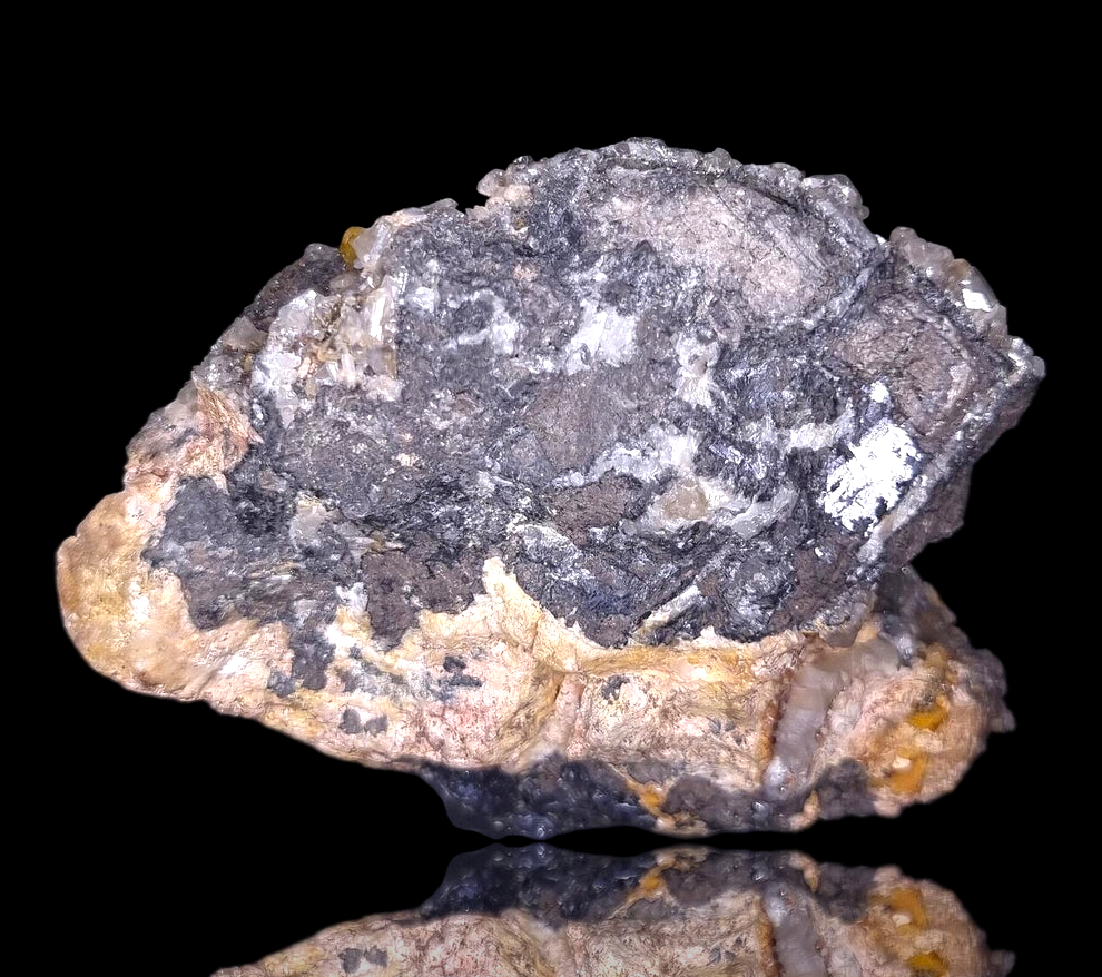 Cerussite & Wulfenite - Mibladen, Morocco