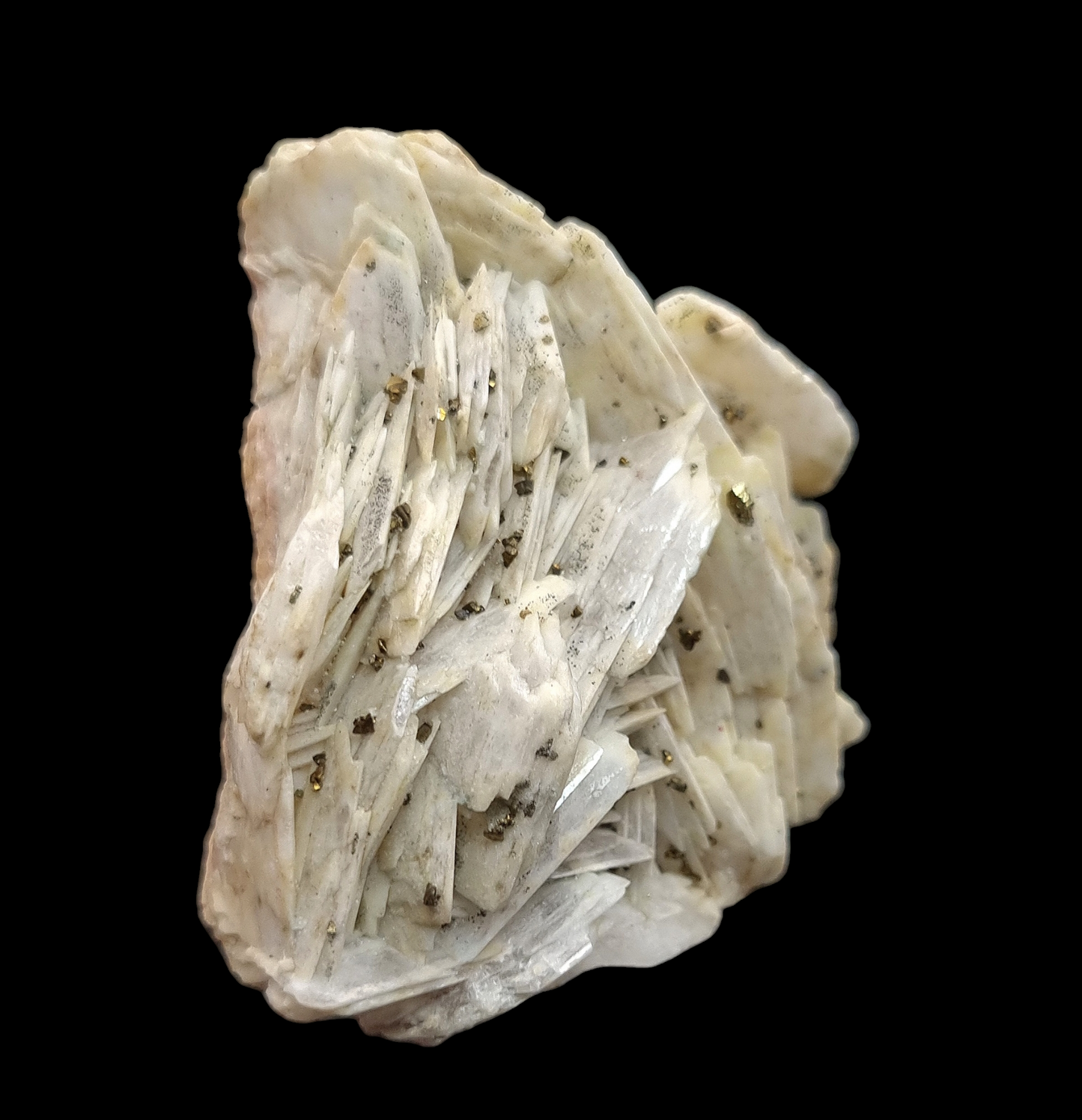 Baryte & Chalcopyrite - Dreislar, Sauerland