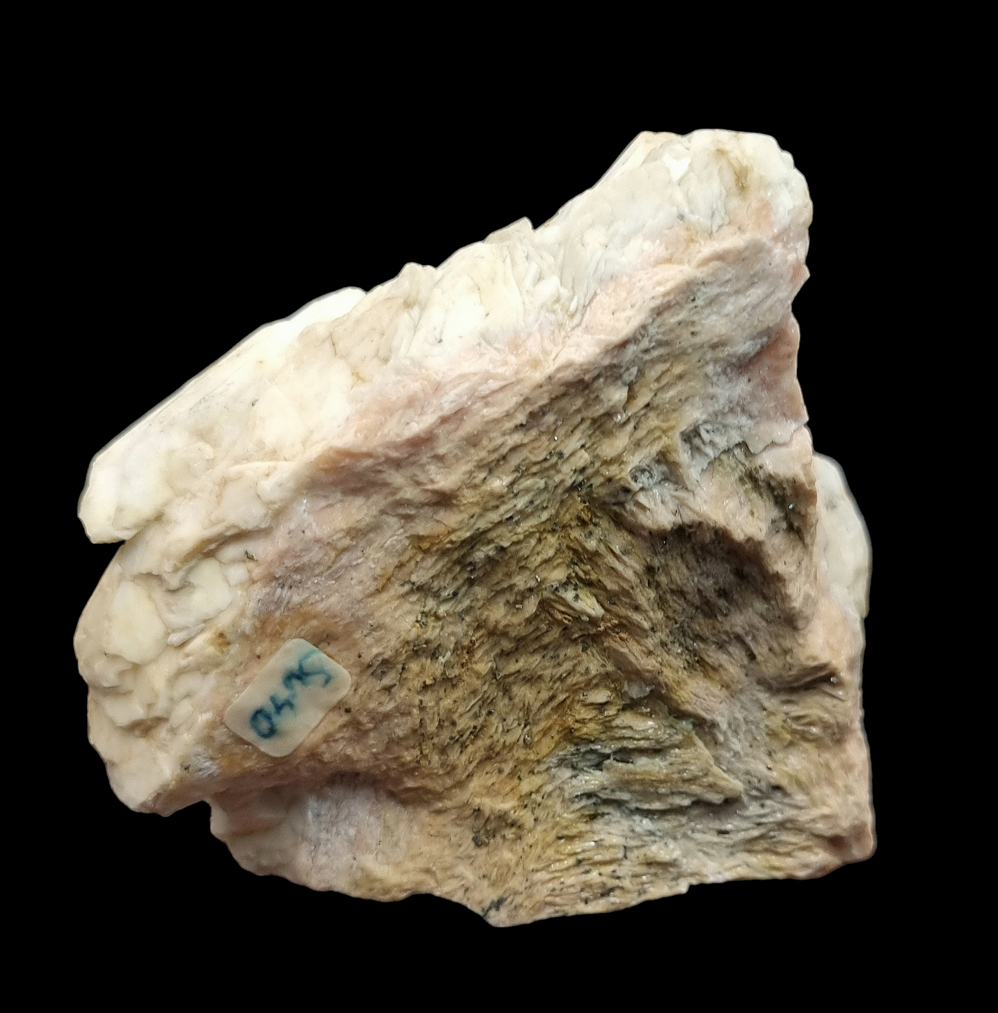 Baryte & Chalcopyrite - Dreislar, Sauerland
