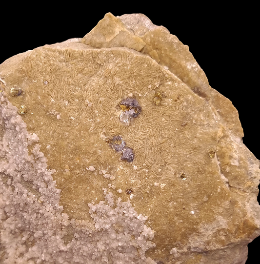 Galenit/e, Chalkopyrit/Chalcopyrite & Dolomit/e - Bad Grund, Harz Mts