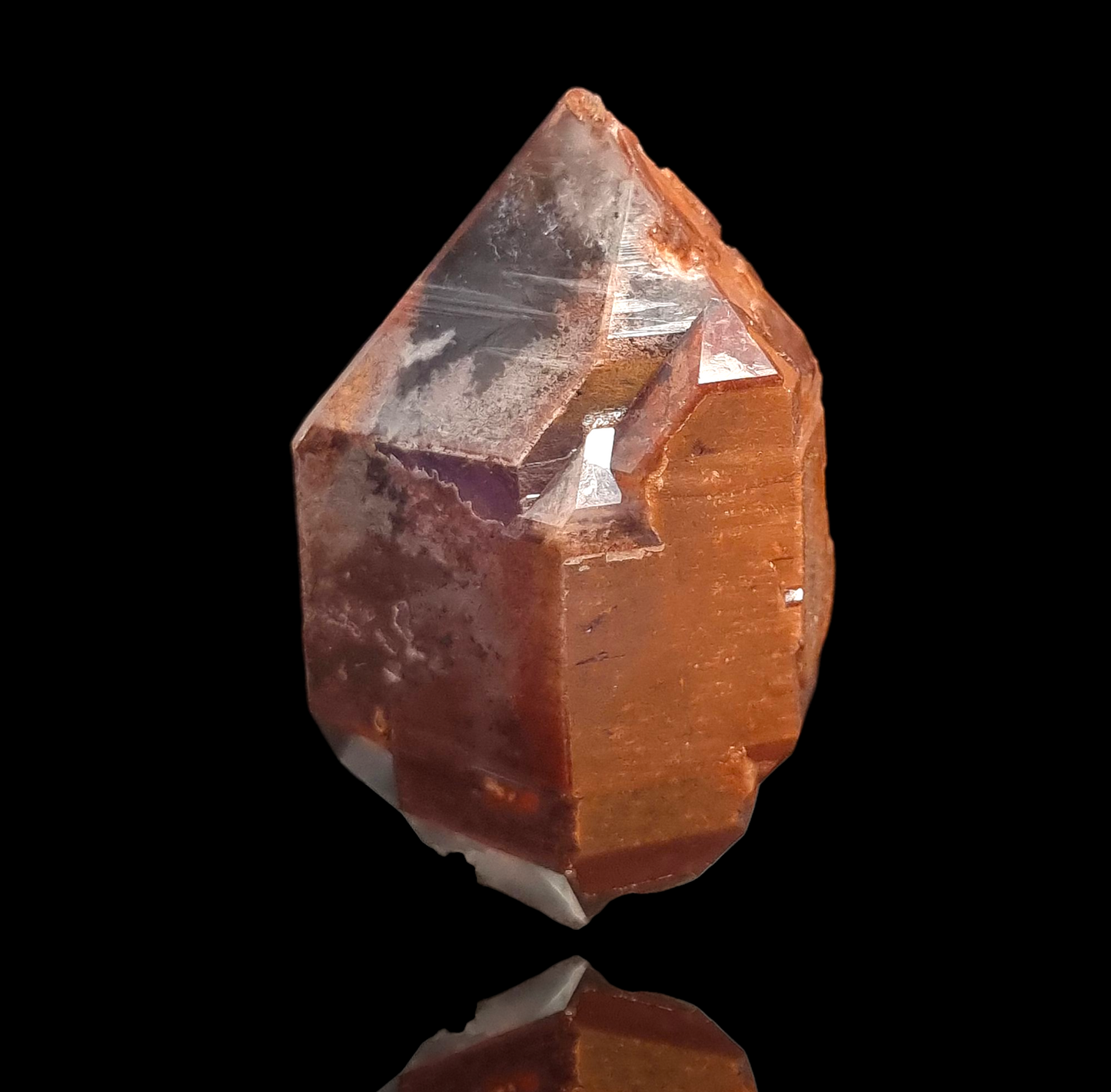 Amethyst & Hämatit/Hematite - Orange River, RSA