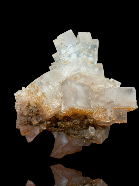 Stacked Halite, Gypsum - Bleicherode, Thuringia