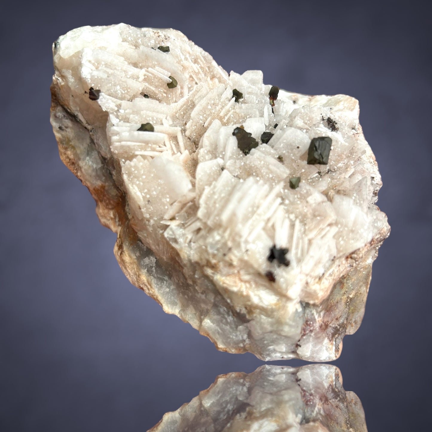 Fluorit/e, Baryt/e, Chalcopyrit/e - Clara mine, Schwarzwald, Germany