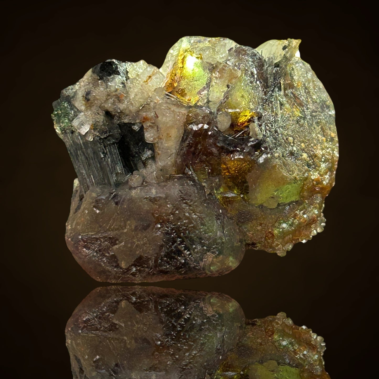 Hyalit/e, Fluorit/e, Beryll, Tourmaline - Erongo
