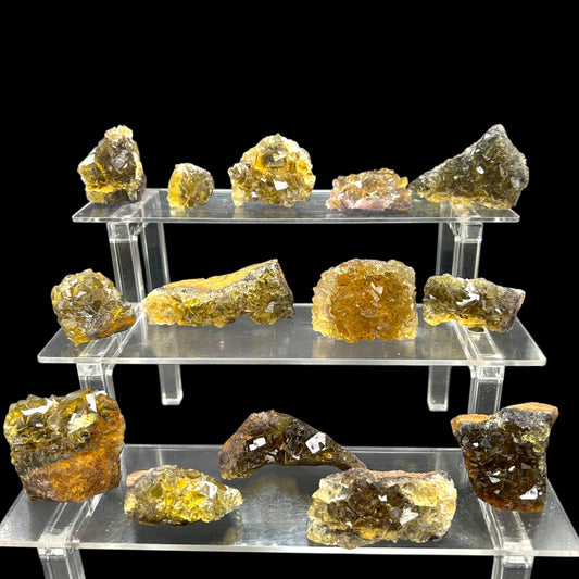 14x Fluorite - Okorusu, Namibia