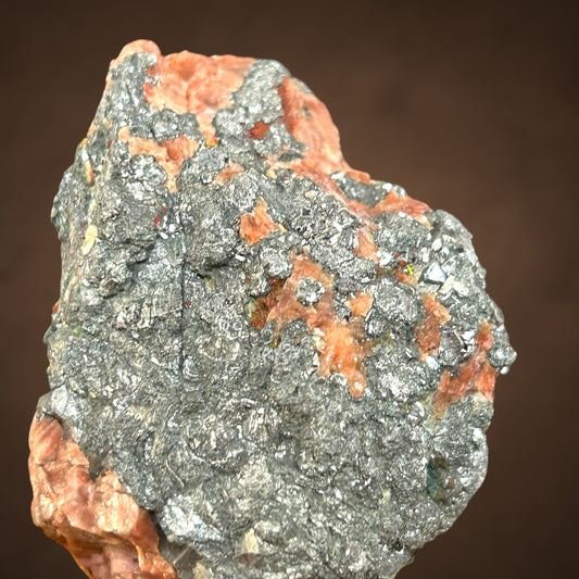 Chloantit/e - 240m Sohle, Shaft Neiwa, Schlema, Saxony