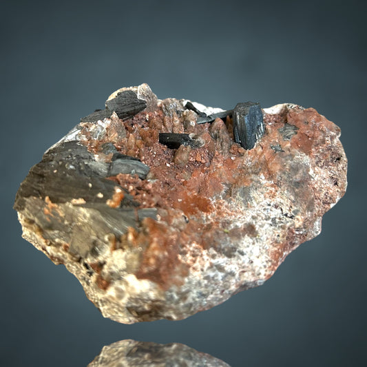 Manganit/e, Calcit/e - Ilfeld, Harz, Deutschland