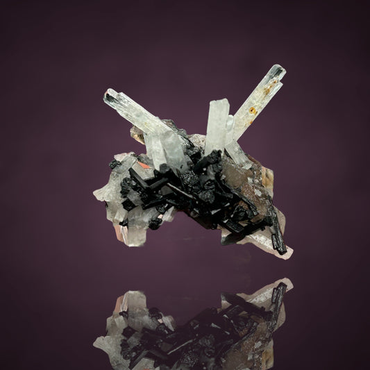 Aquamarin/e, Rauchquarz/Smokeyquartz - Erongo, Namibia