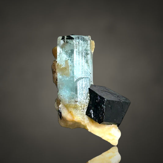Aquamarin/e, Schorl Tourmaline - Erongo, Namibia