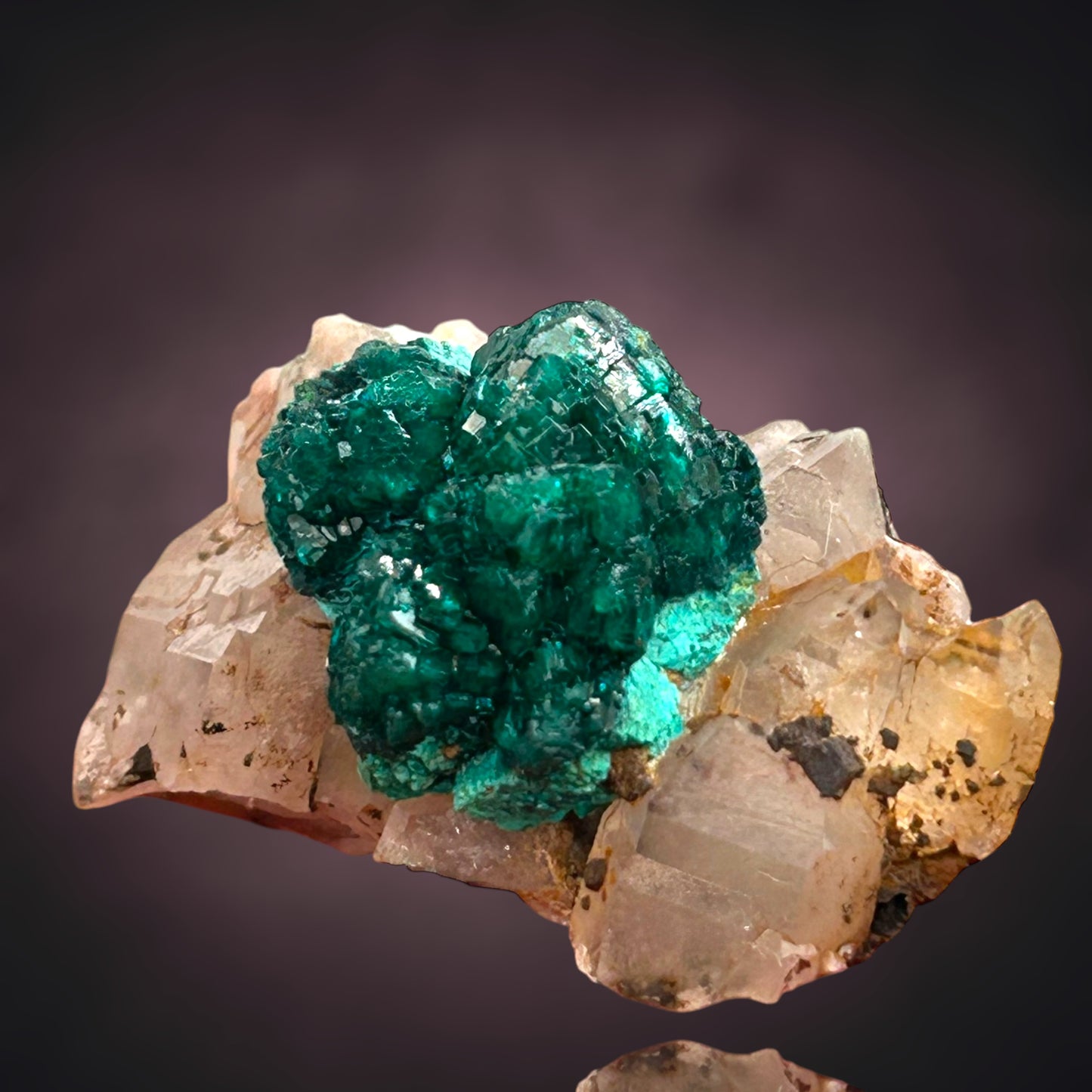 Dioptas/e & Quartz - Kaokoveld, Namibia
