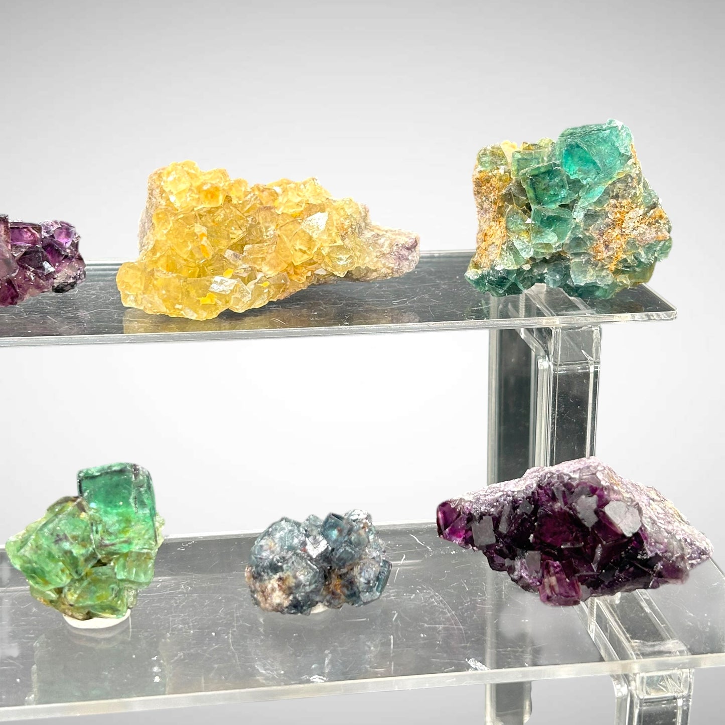 15 x Fluorite - Okorusu, Namibia