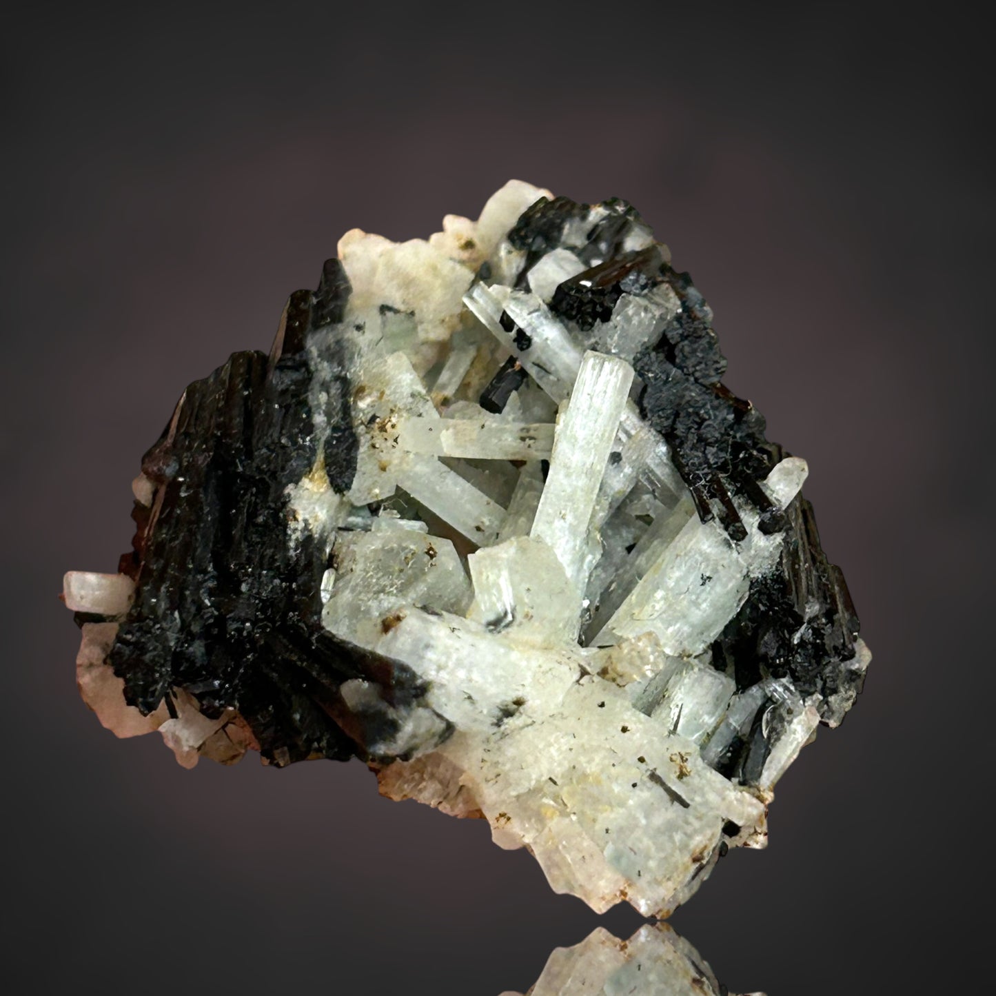 Aquamarine, Schorl Tourmaline - Erongo, Namibia