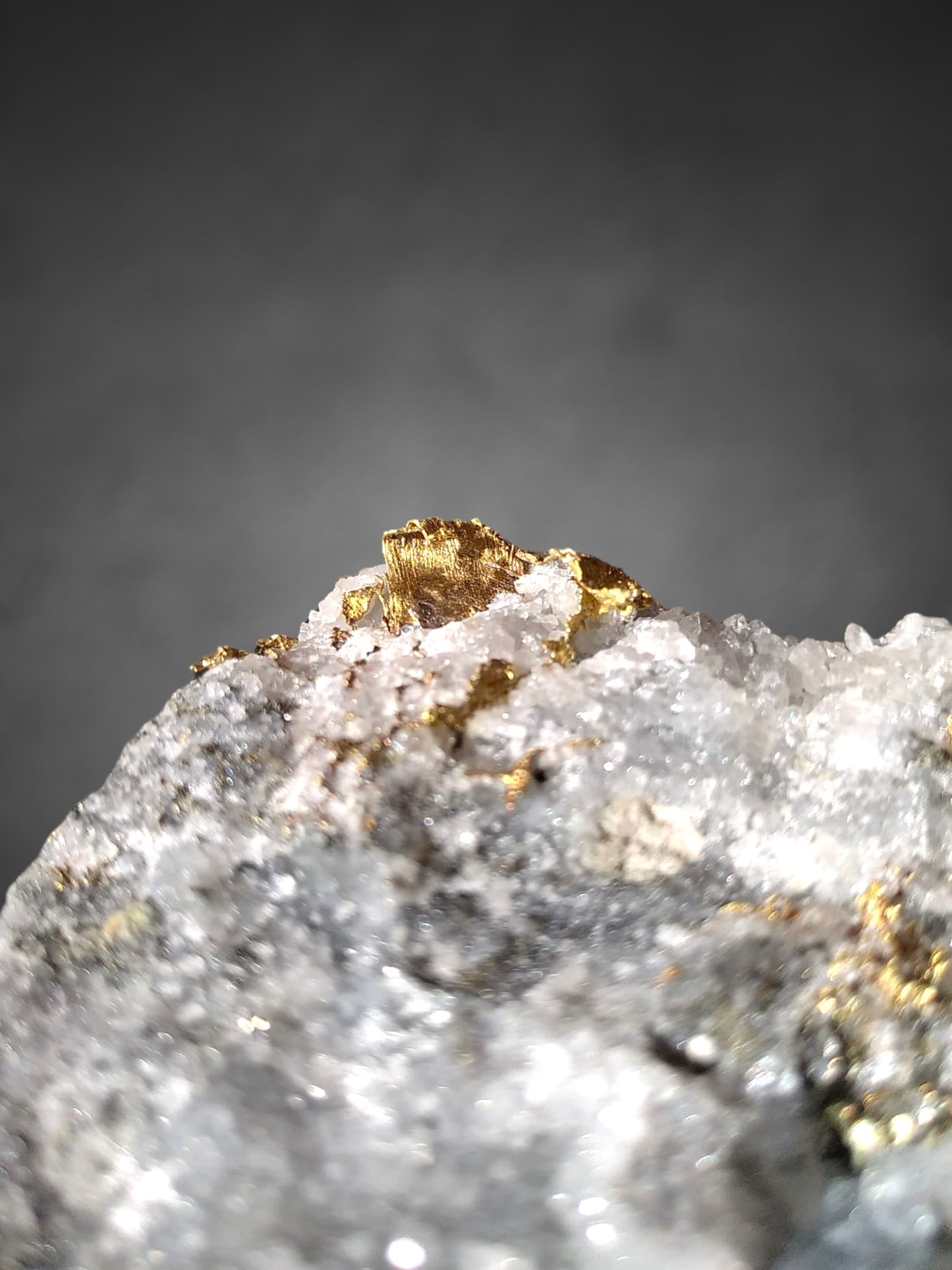 Native/ged. Gold xx - Rosia Montana, Rumänien