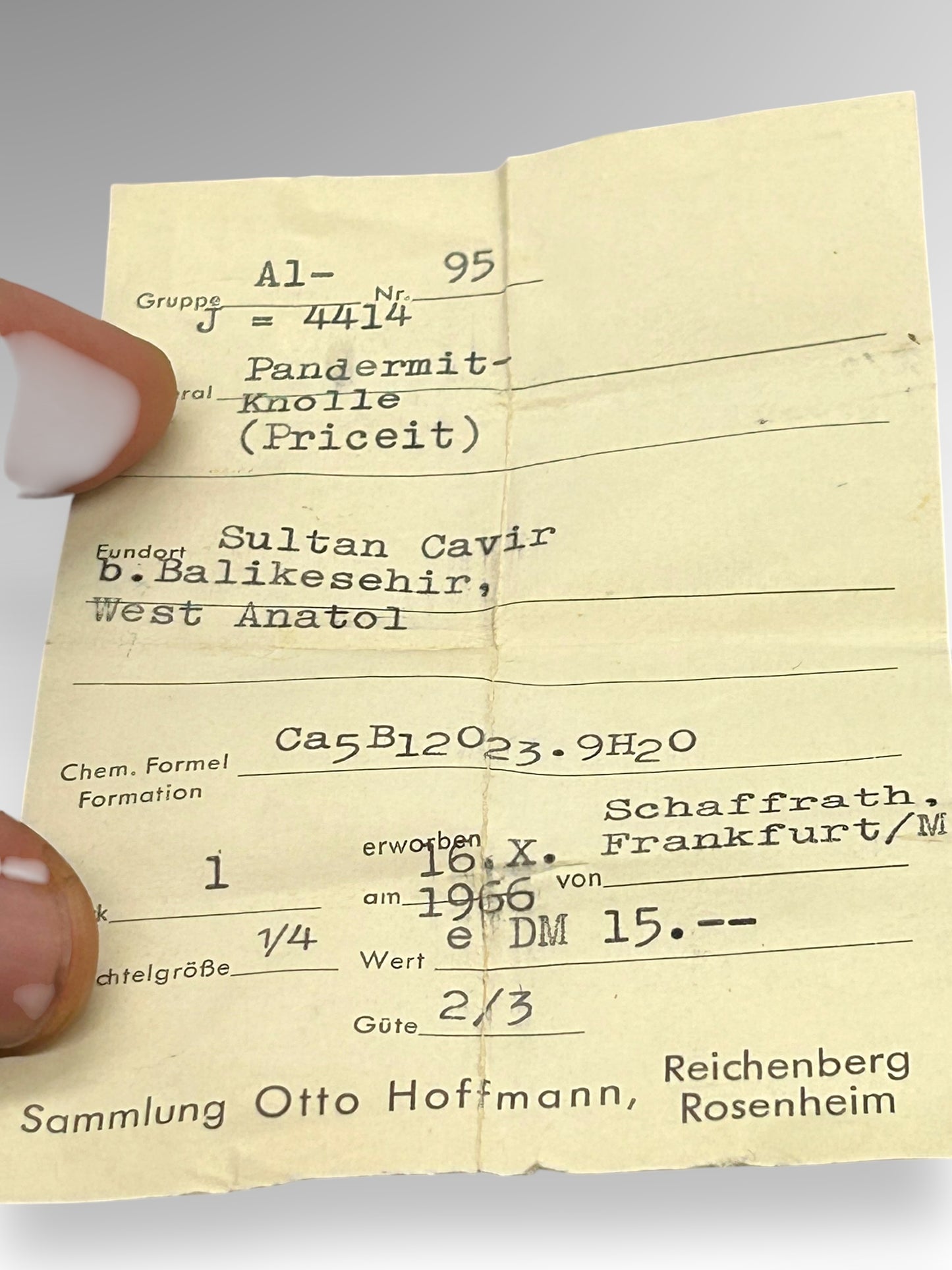 Priceit/e variety Pandermit/e - TL Balikesehir, Anatolia