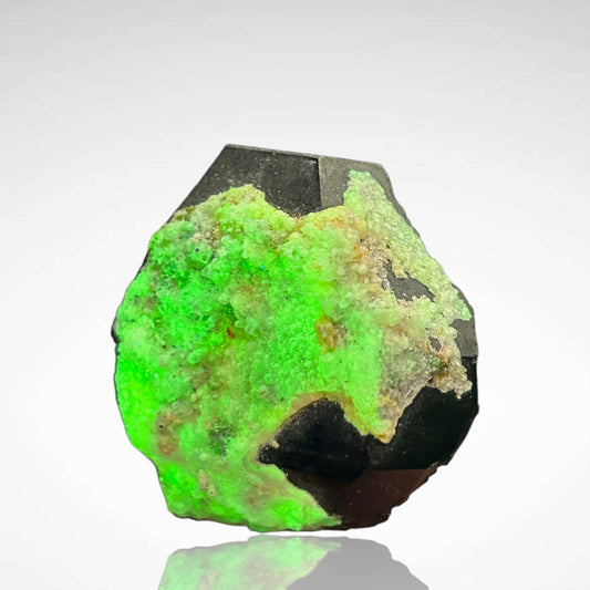 Hyalite on Schorl Tourmaline - Erongo, Namibia