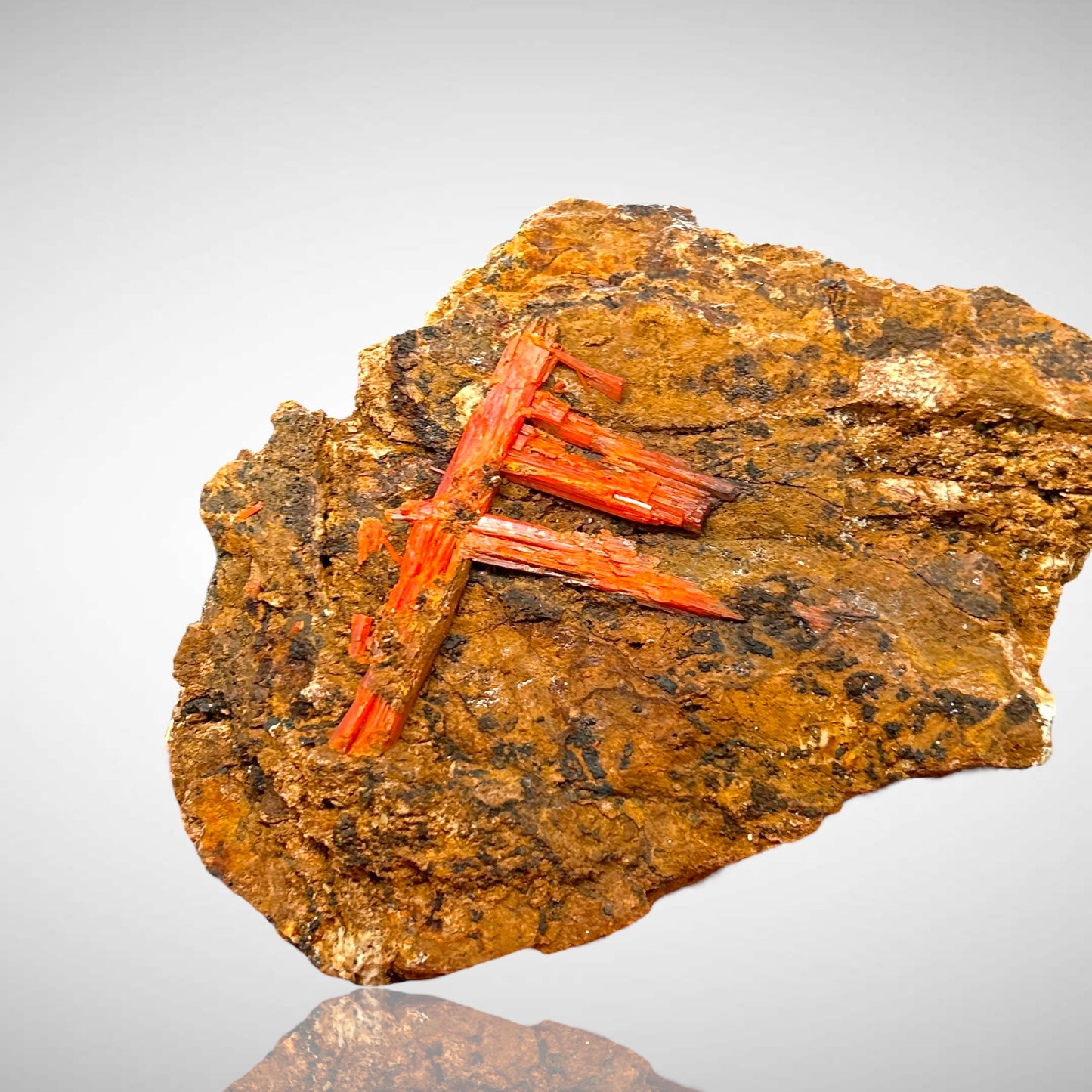 Crocoite - typelocality, Asia