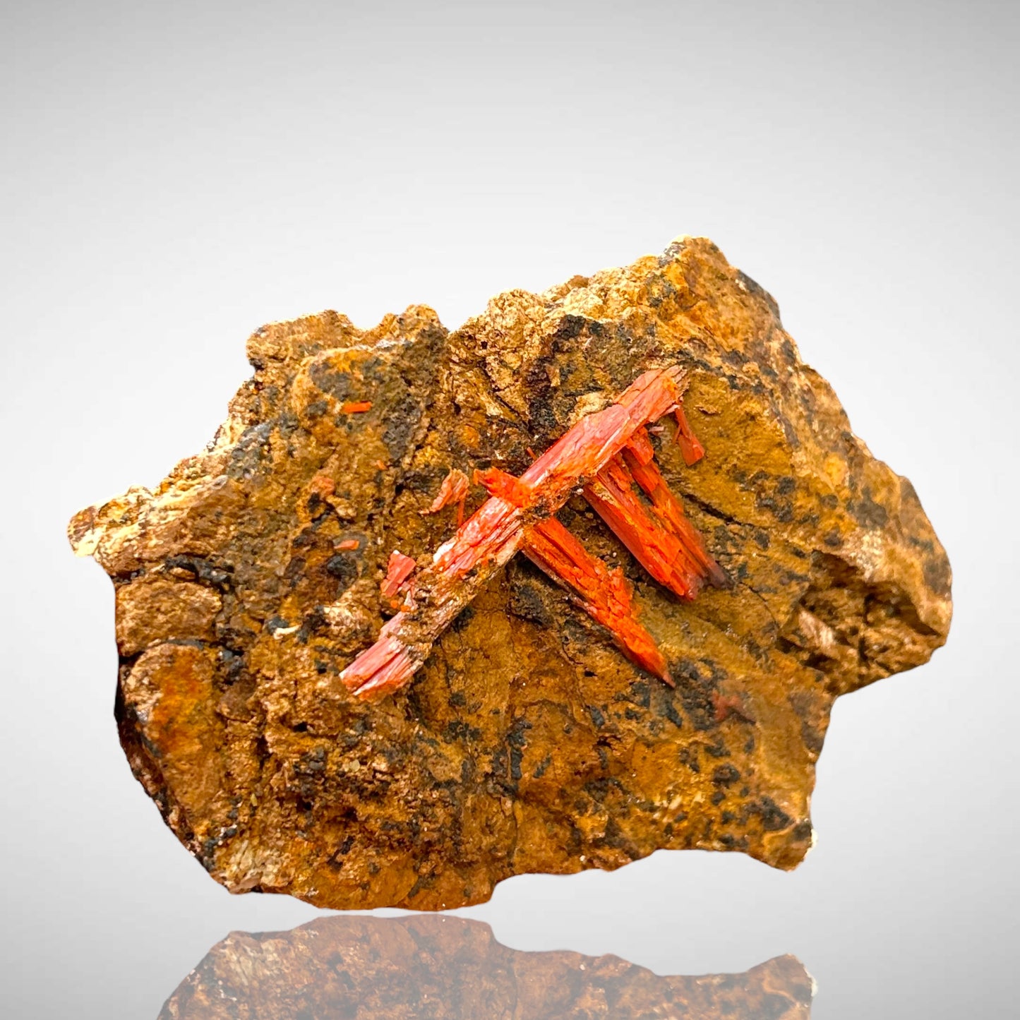 Crocoite - typelocality, Asia