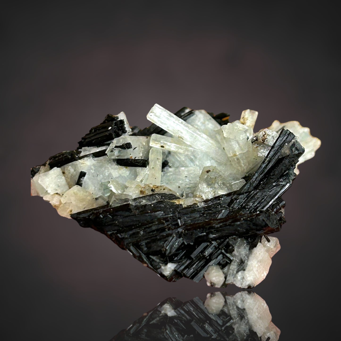 Aquamarine, Schorl Tourmaline - Erongo, Namibia