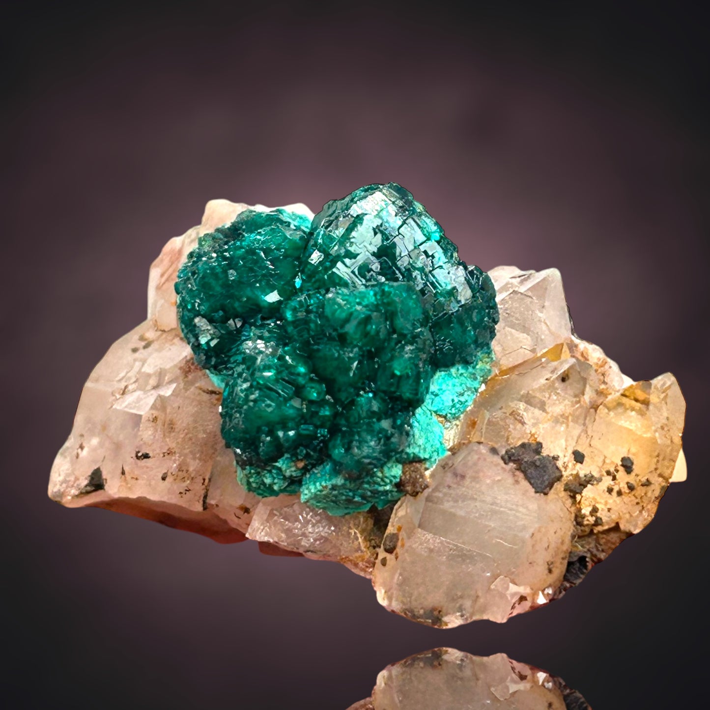 Dioptas/e & Quartz - Kaokoveld, Namibia