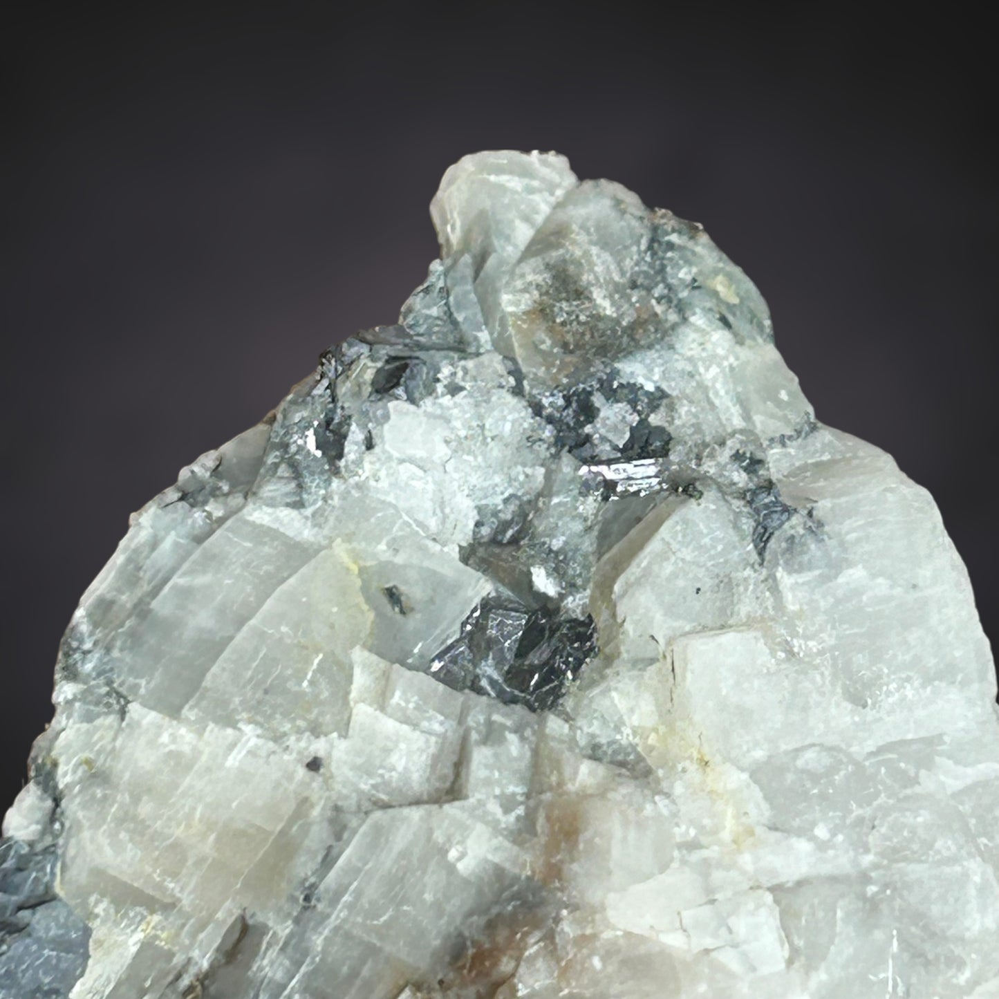Breithauptit/e & Calcite - St. Andreasberg, Harz, Germany
