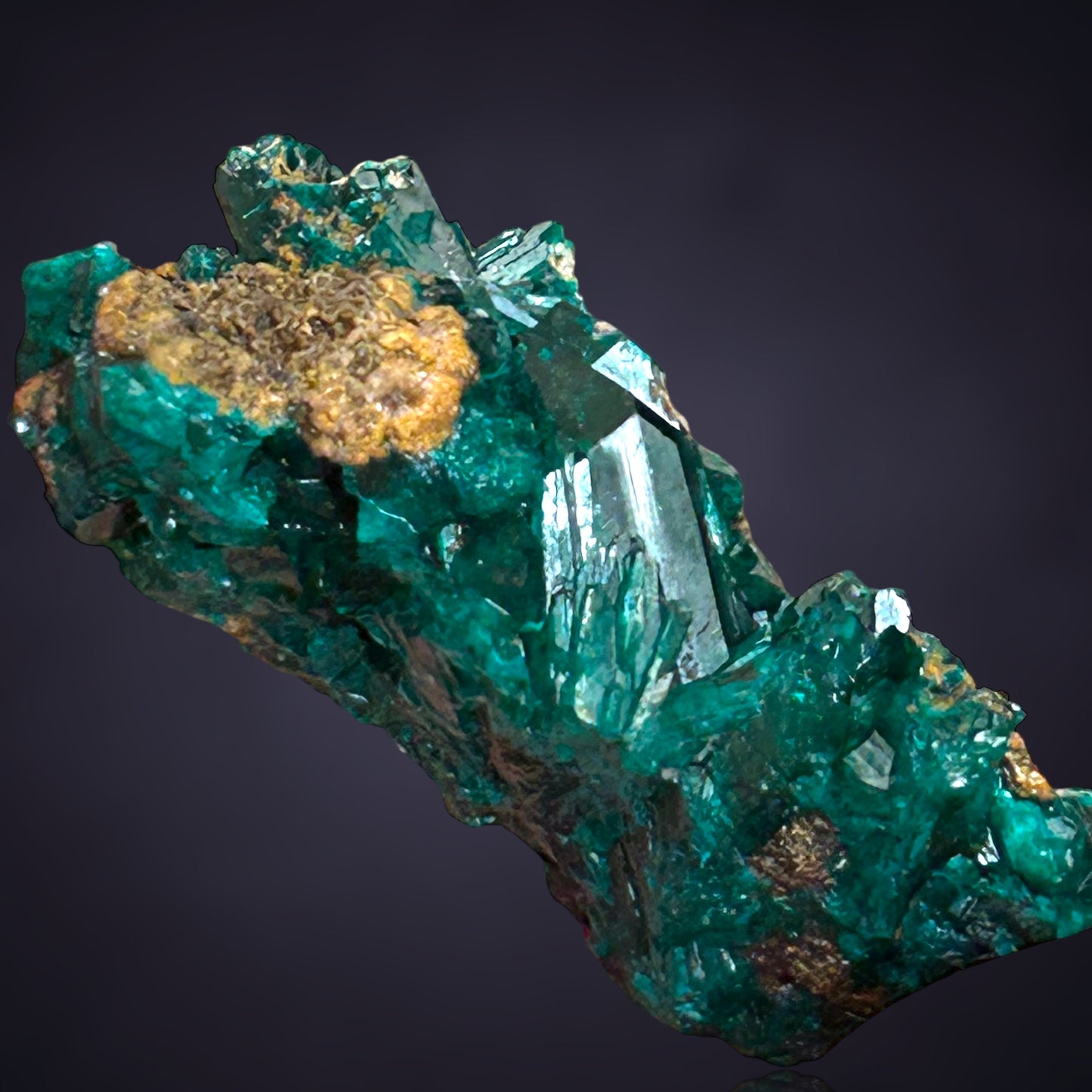 Dioptase - Tsumeb, Namibia
