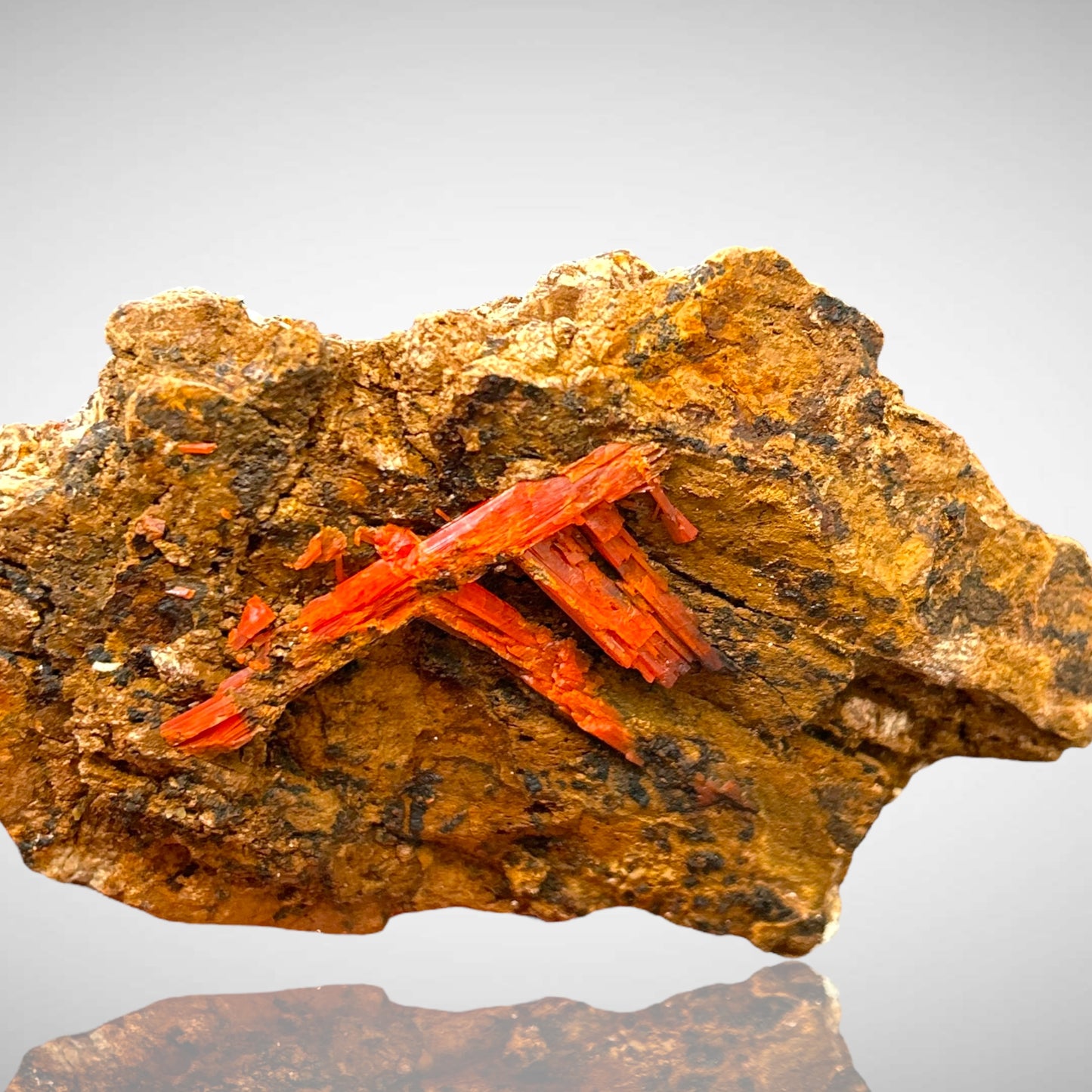 Crocoite - typelocality, Asia