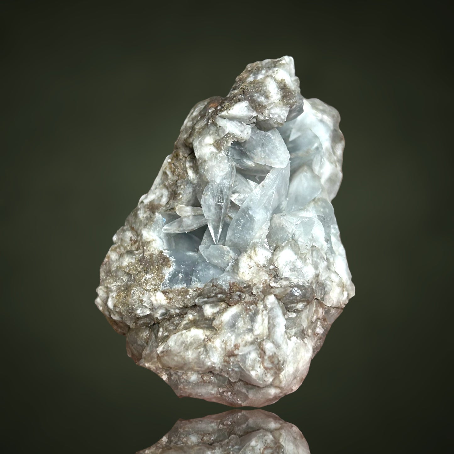 Coelestin xx/Celestite - Deister, Hannover, Deutschland